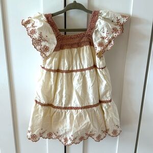 Zara girls dress size 2-3 years used good condition